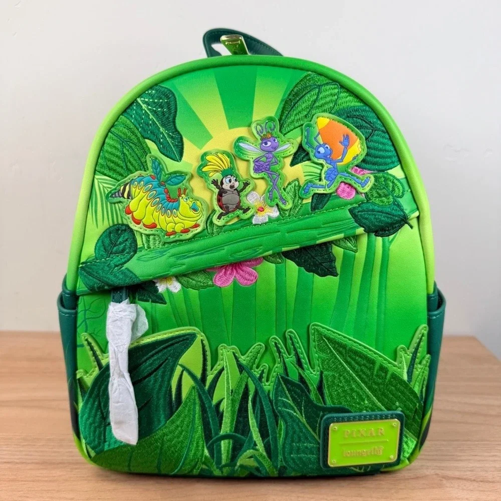 Loungefly Disney Pixar Bugs Life Mini Backpack NEW Flik Atta Heimlich Francis